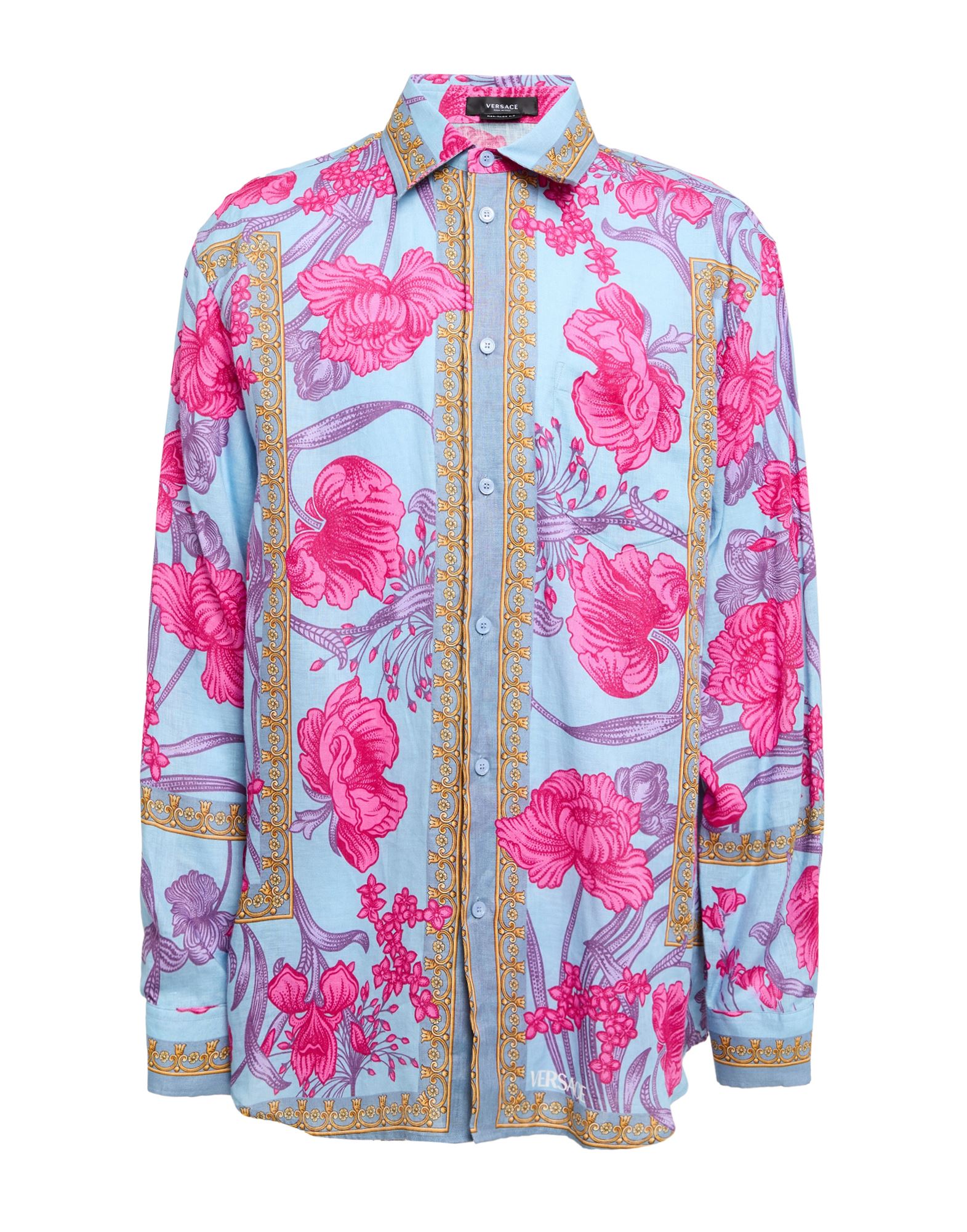 VERSACE Hemd Herren Hellblau von VERSACE