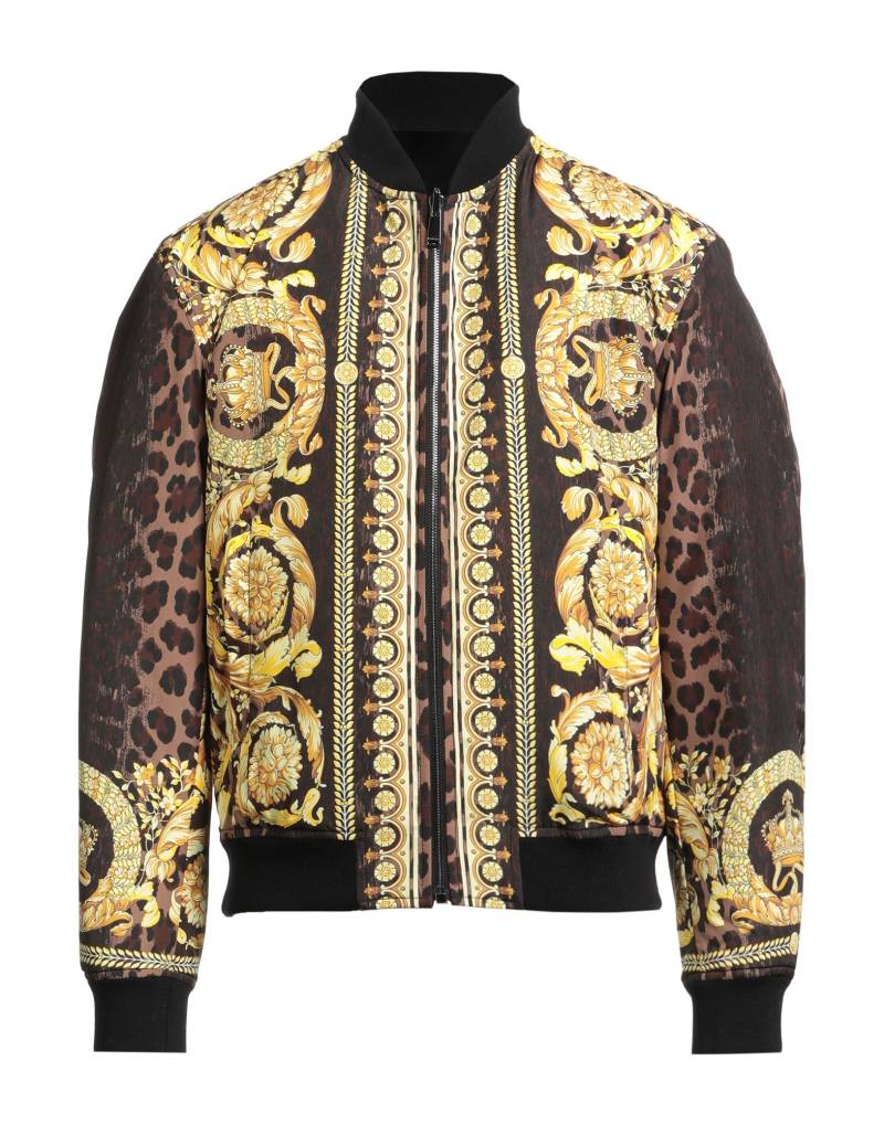 VERSACE Jacke & Anorak Herren Braun von VERSACE