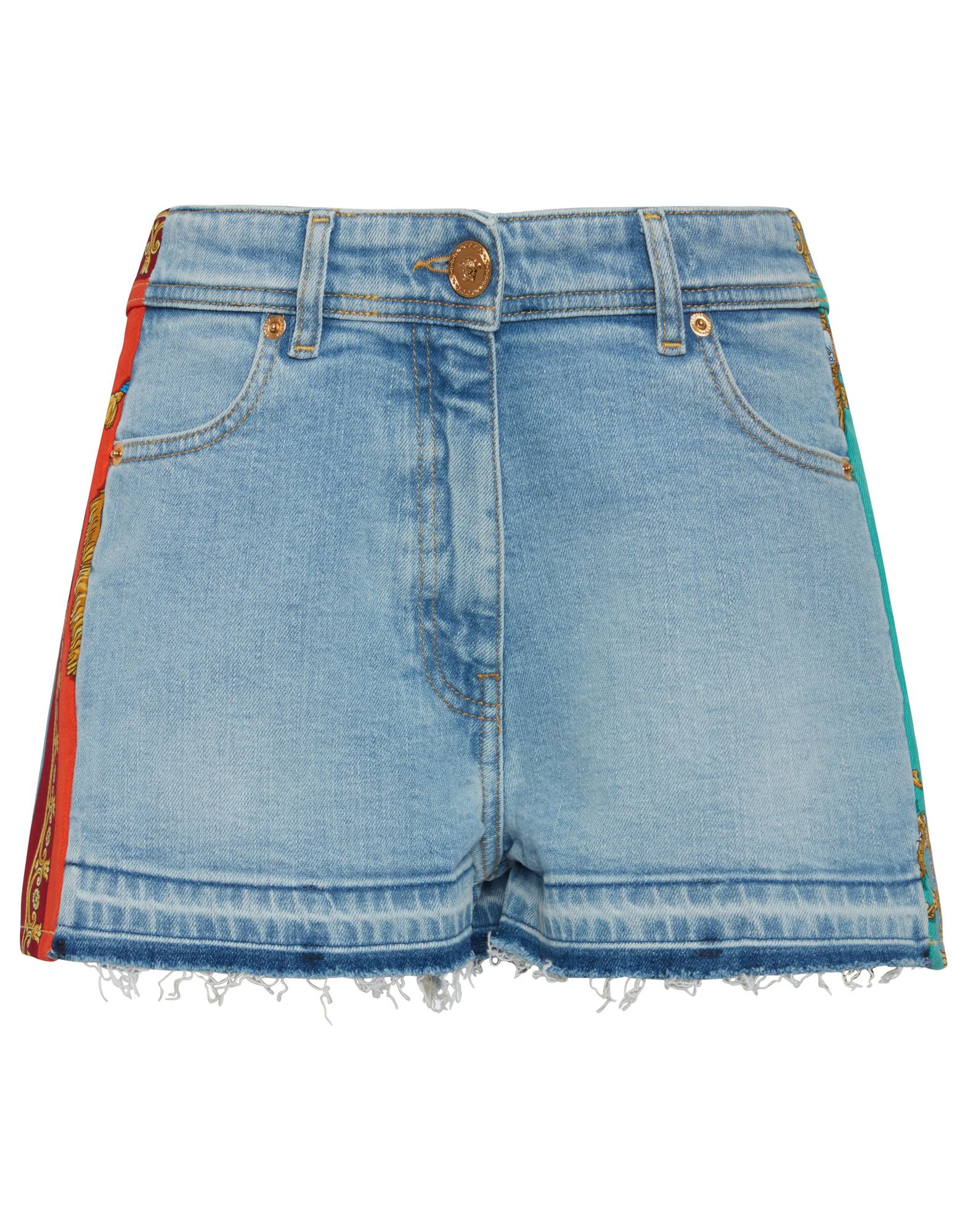 VERSACE Jeansshorts Damen Blau von VERSACE