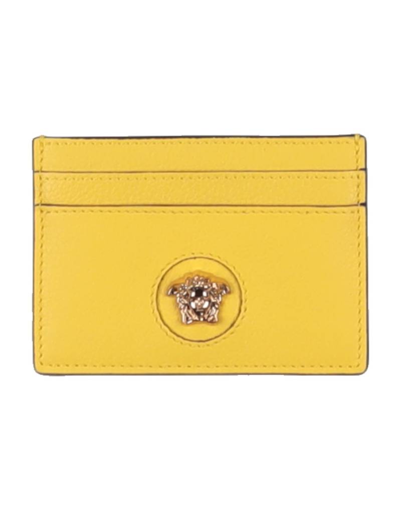 VERSACE Kartenetui Damen Gelb von VERSACE