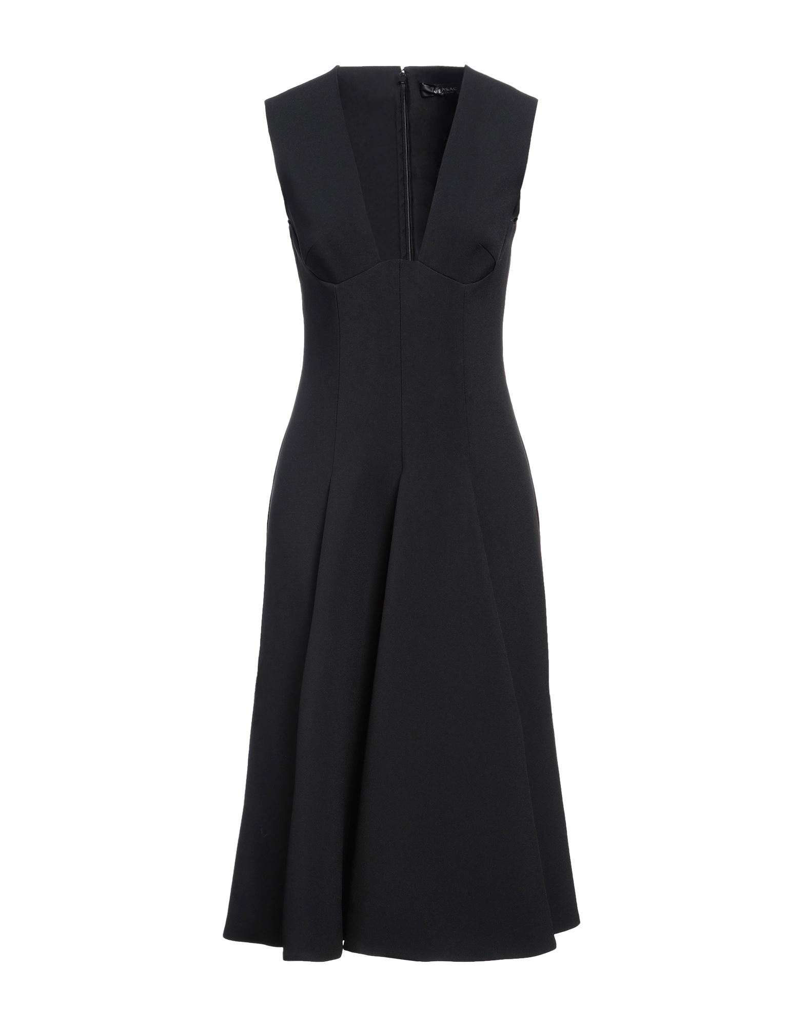 VERSACE Midi-kleid Damen Schwarz von VERSACE