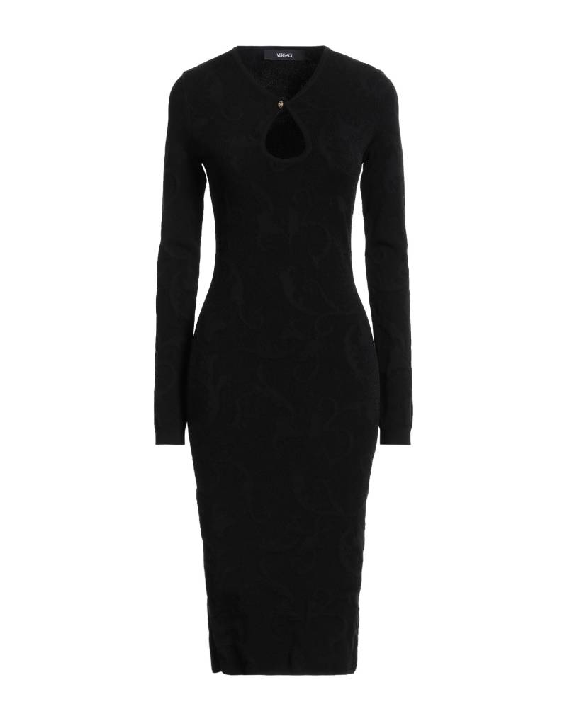 VERSACE Midi-kleid Damen Schwarz von VERSACE