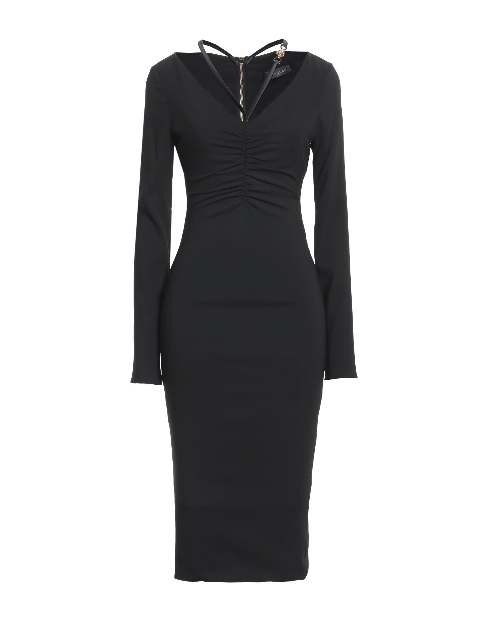 VERSACE Midi-kleid Damen Schwarz von VERSACE