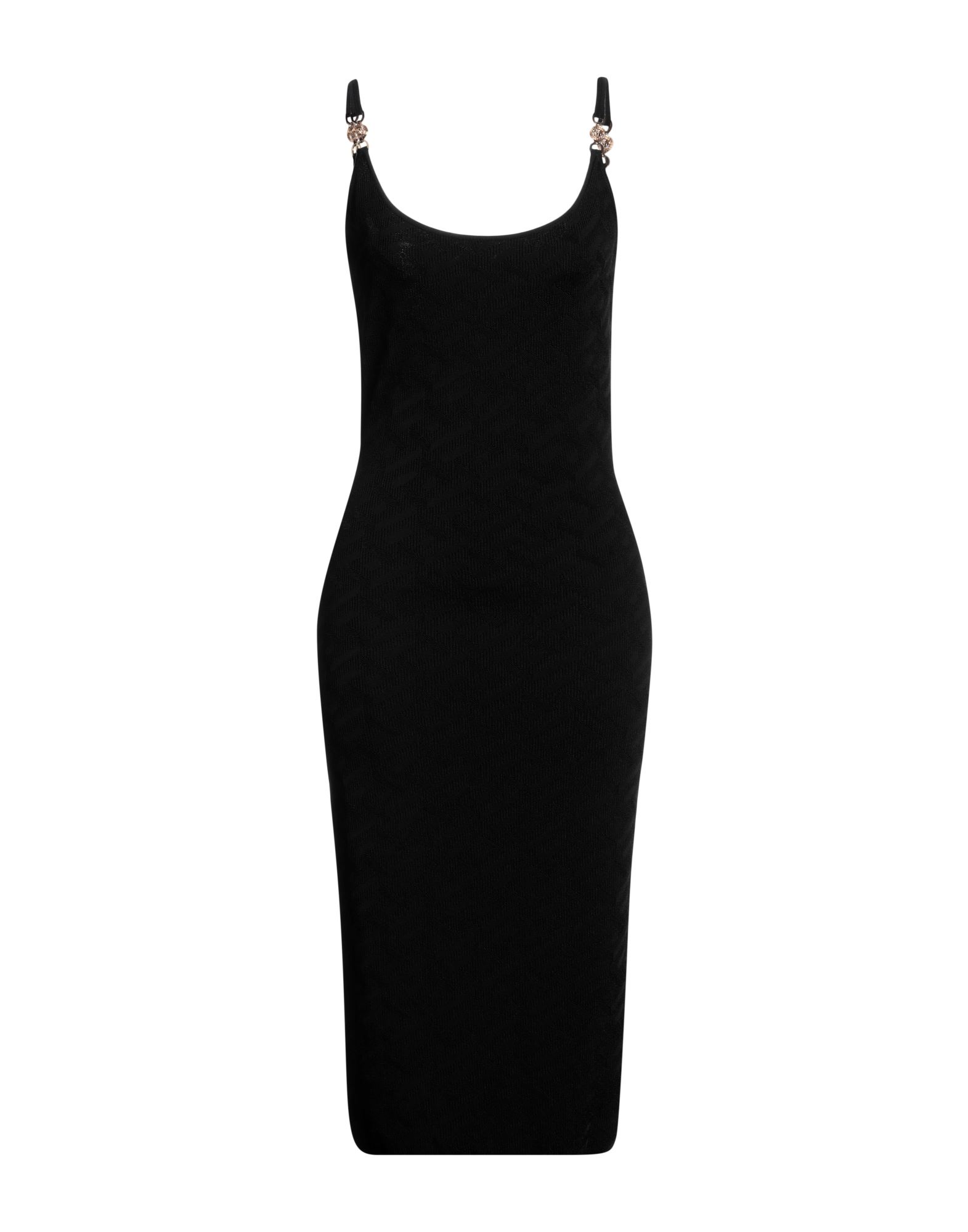 VERSACE Midi-kleid Damen Schwarz von VERSACE