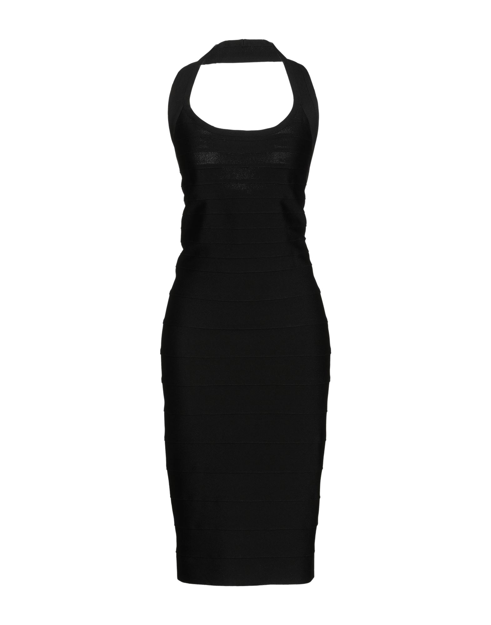 VERSACE Midi-kleid Damen Schwarz von VERSACE