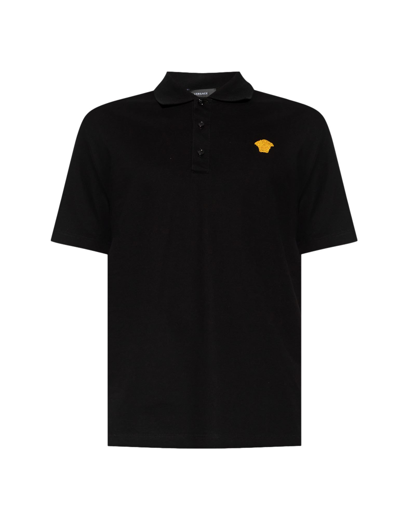 VERSACE Poloshirt Herren Schwarz von VERSACE