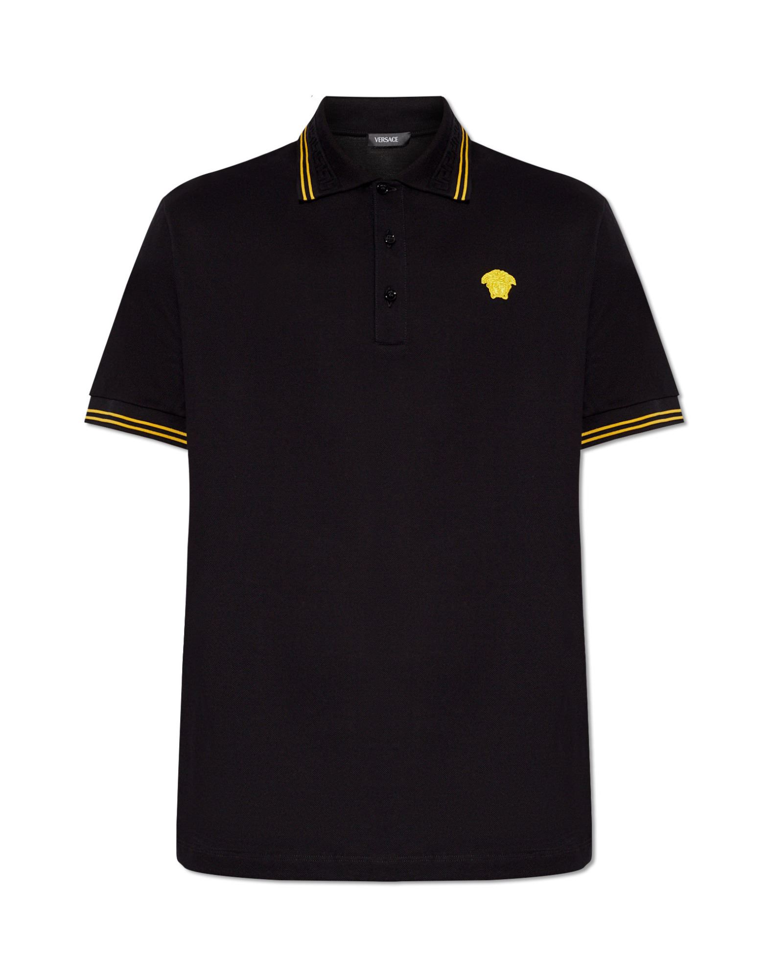 VERSACE Poloshirt Herren Schwarz von VERSACE