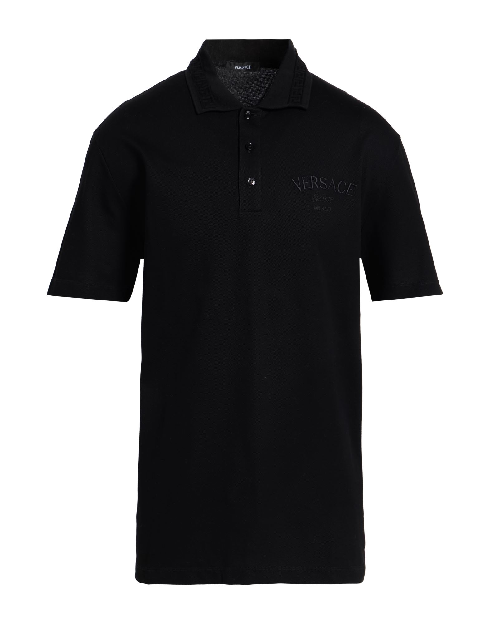 VERSACE Poloshirt Herren Schwarz von VERSACE