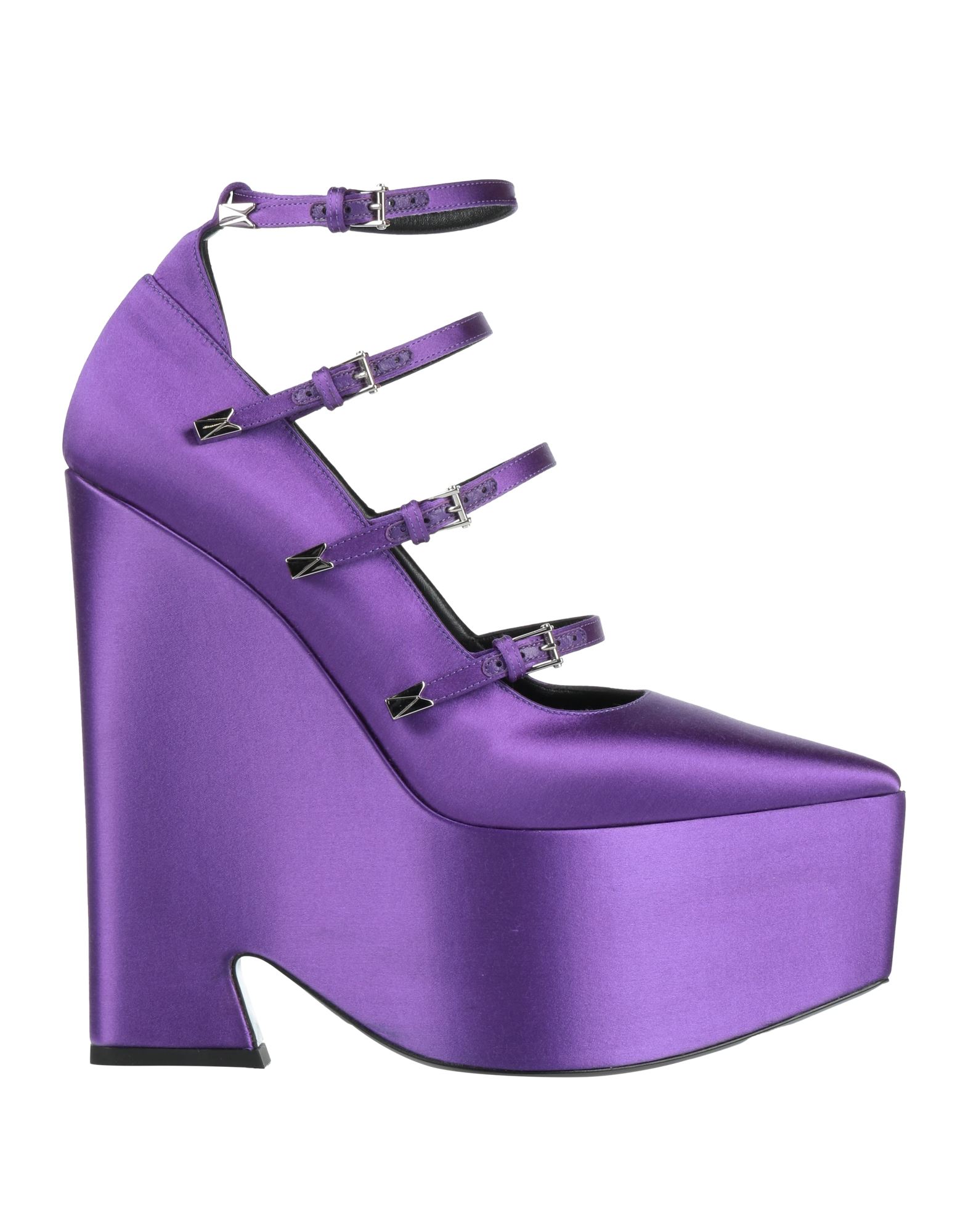 VERSACE Pumps Damen Violett von VERSACE