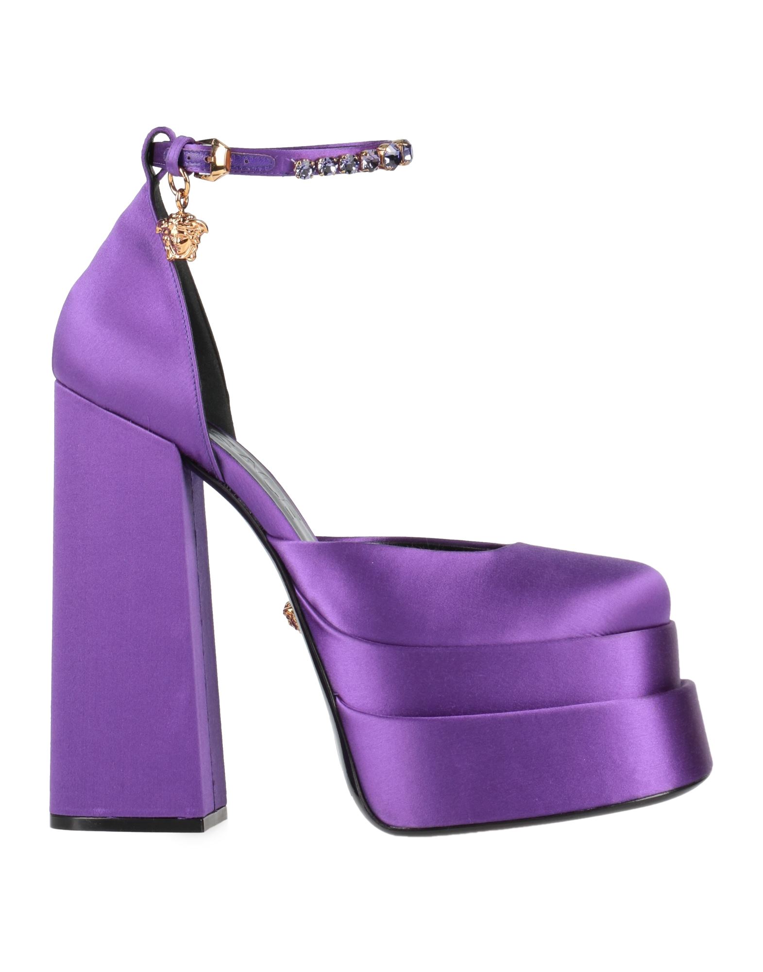 VERSACE Pumps Damen Violett von VERSACE