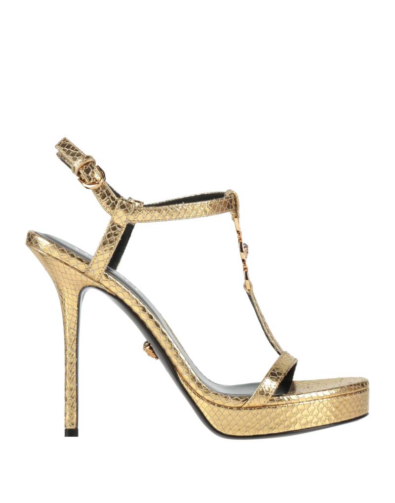 VERSACE Sandale Damen Gold von VERSACE