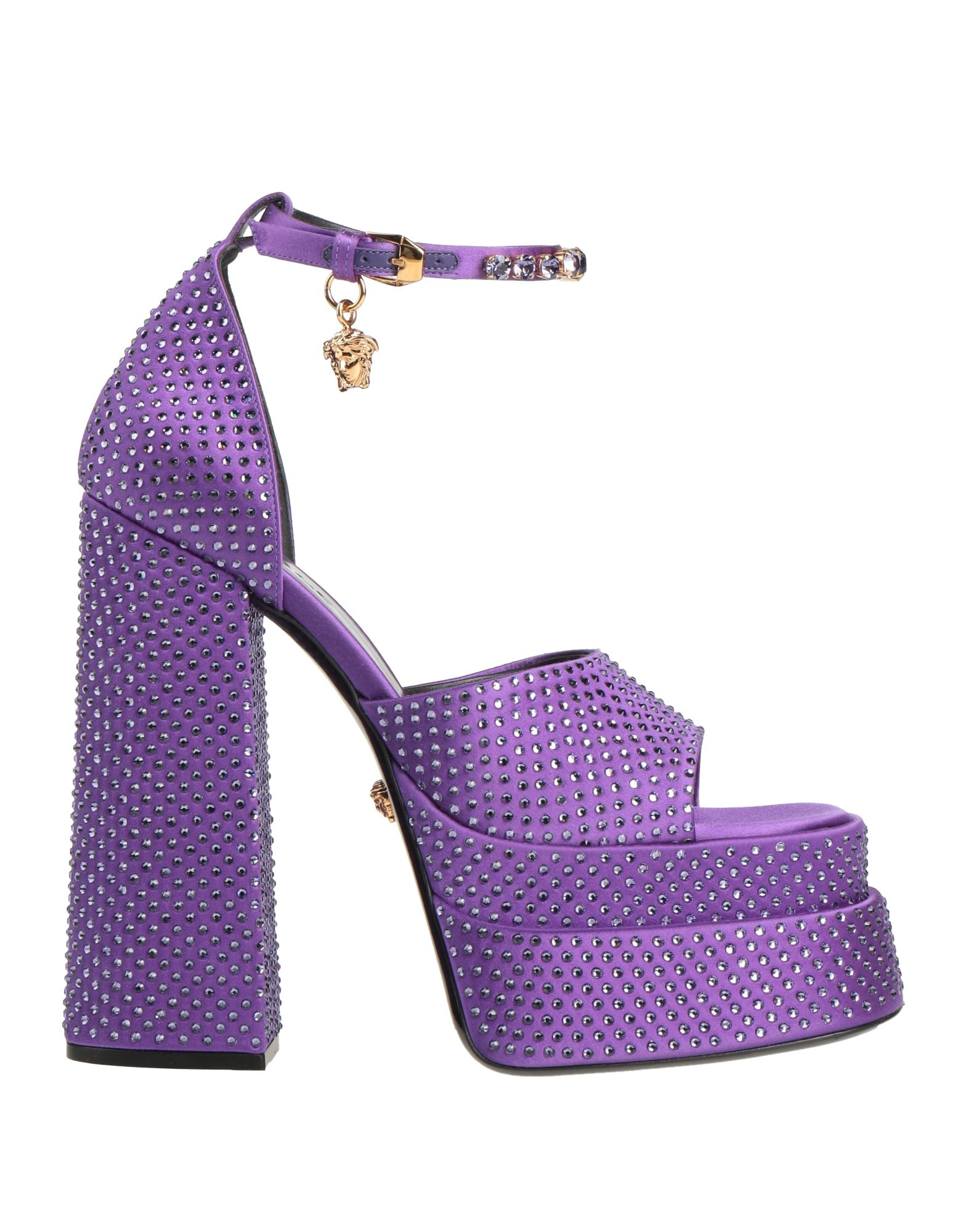 VERSACE Sandale Damen Violett von VERSACE