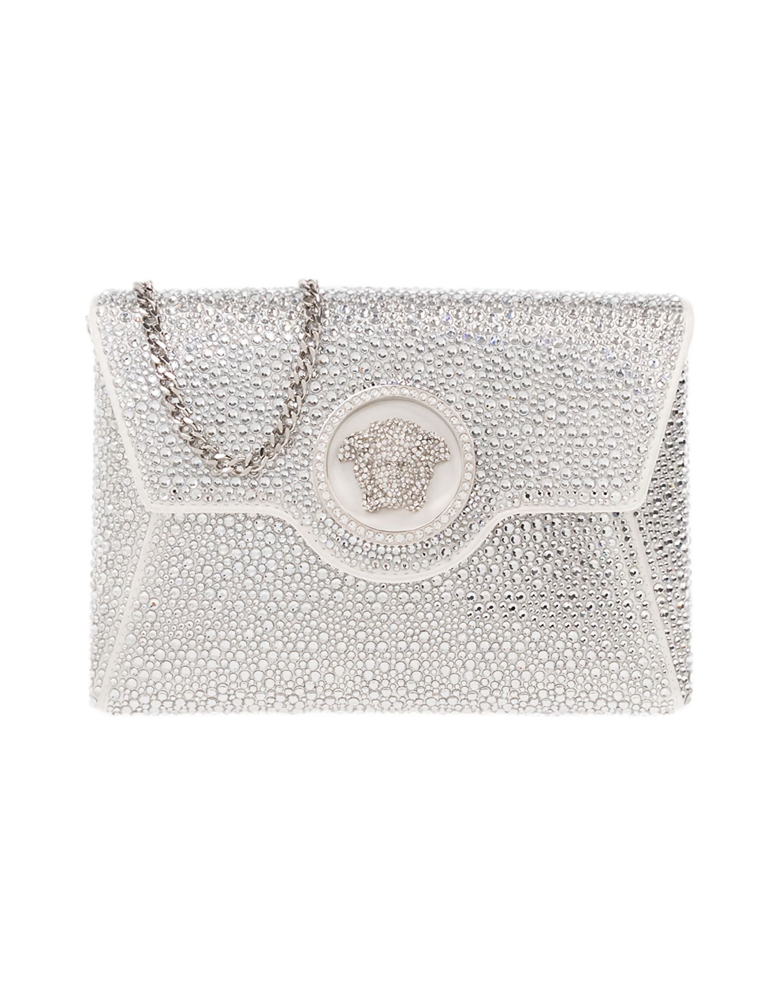 VERSACE Schultertasche Damen Silber von VERSACE