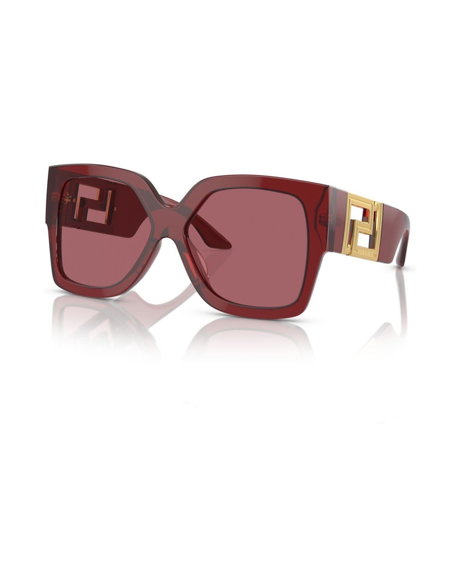 VERSACE Sonnenbrille Unisex Rot von VERSACE