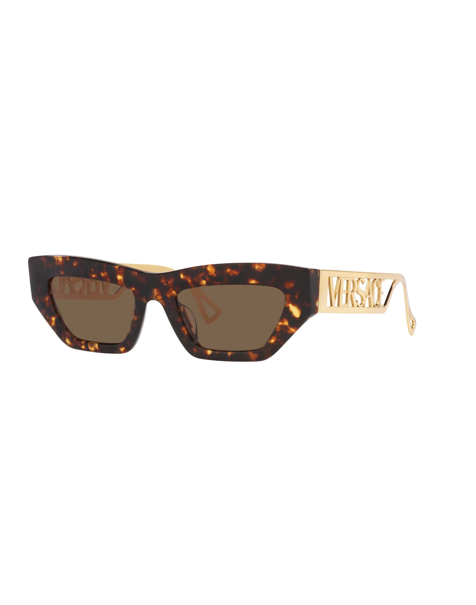 VERSACE Sonnenbrille Damen Dunkelbraun von VERSACE