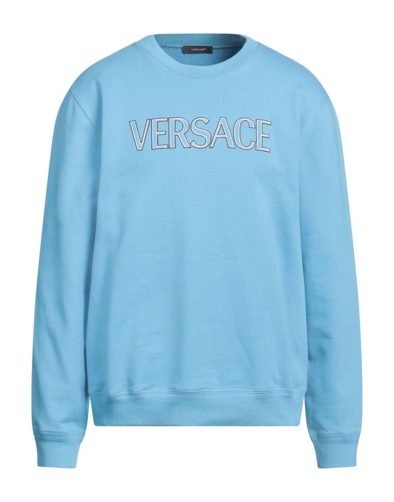 VERSACE Sweatshirt Herren Azurblau von VERSACE