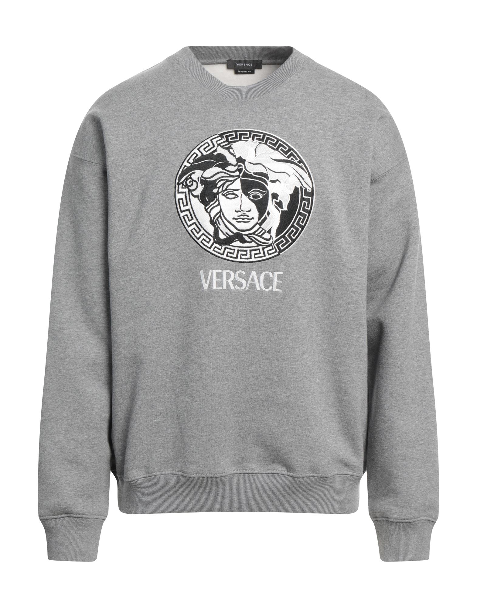 VERSACE Sweatshirt Herren Grau von VERSACE