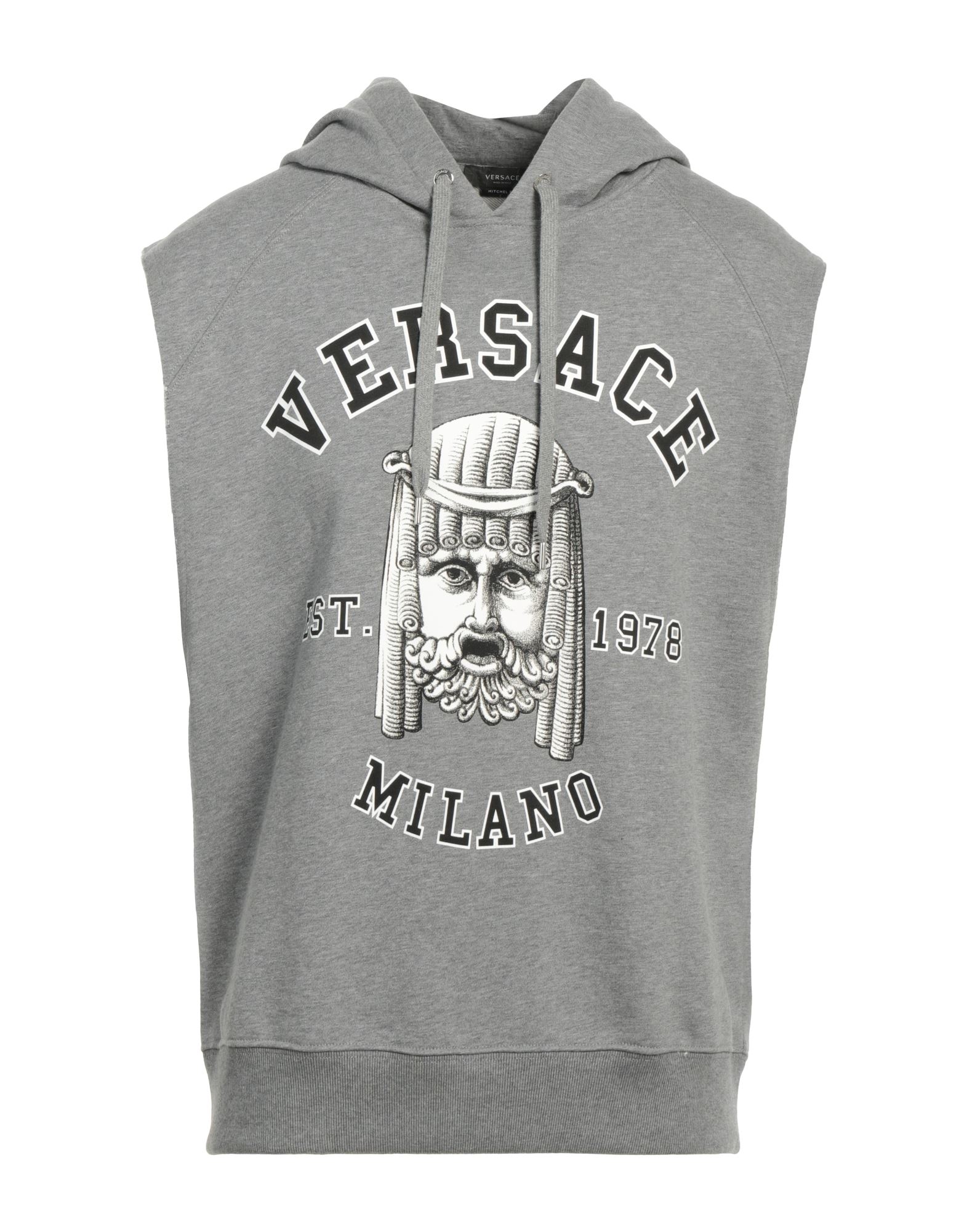 VERSACE Sweatshirt Herren Grau von VERSACE