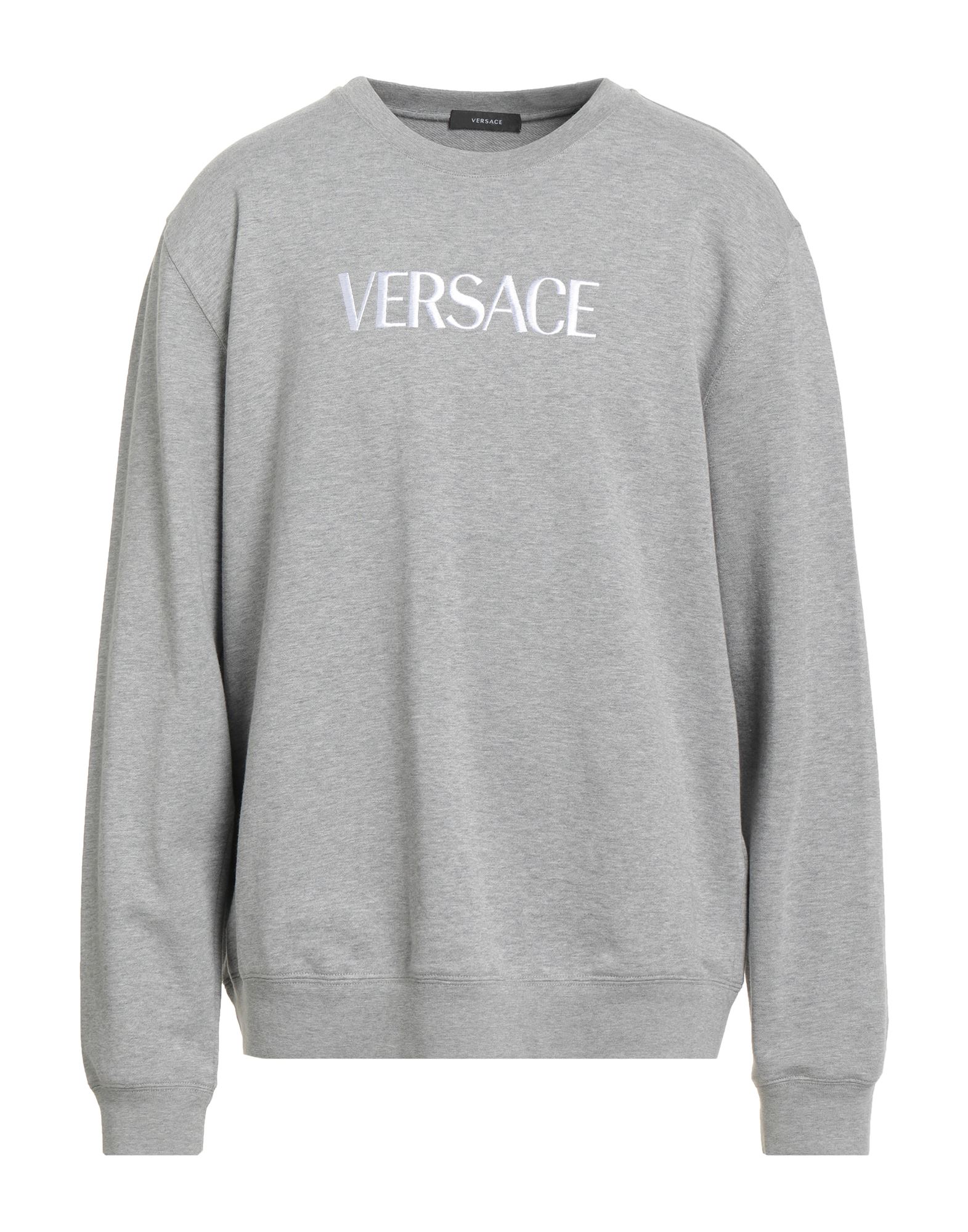 VERSACE Sweatshirt Herren Hellgrau VERSACE Sweatshirt Herren Hellgrau von VERSACE