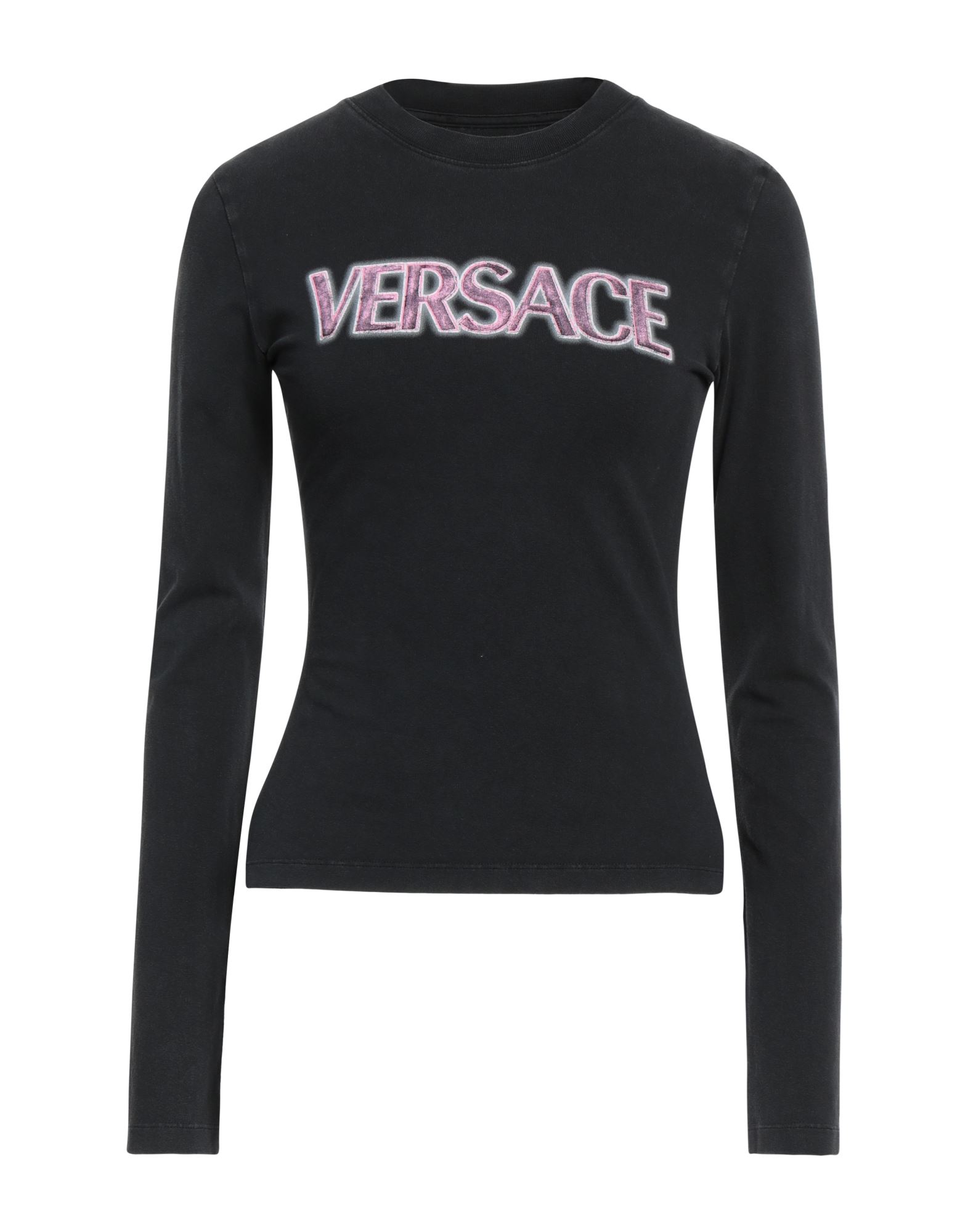 VERSACE T-shirts Damen Braungrau VERSACE T-shirts Damen Braungrau von VERSACE