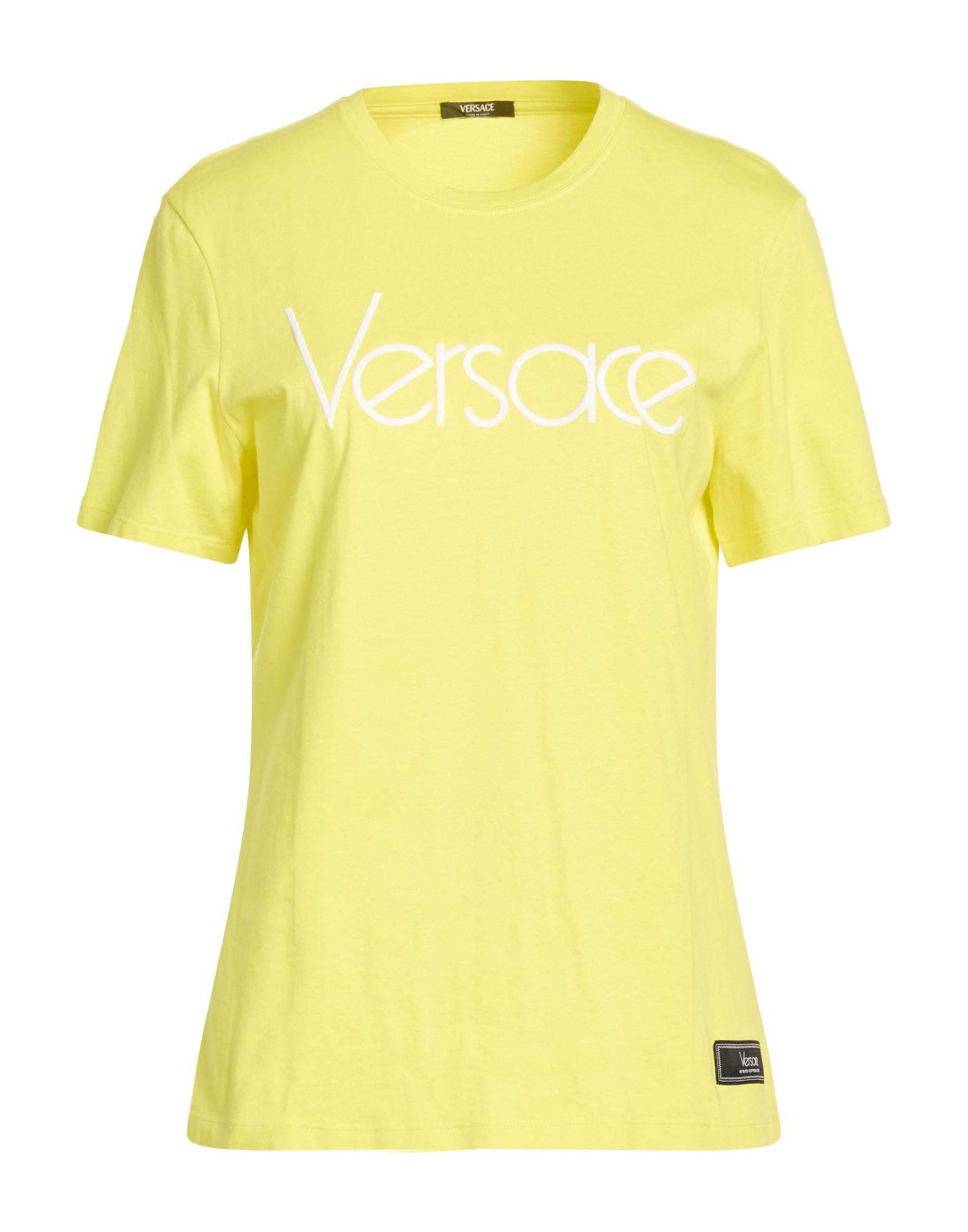 VERSACE T-shirts Damen Gelb von VERSACE