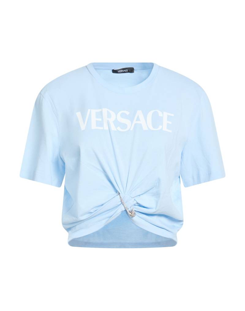 VERSACE T-shirts Damen Himmelblau von VERSACE