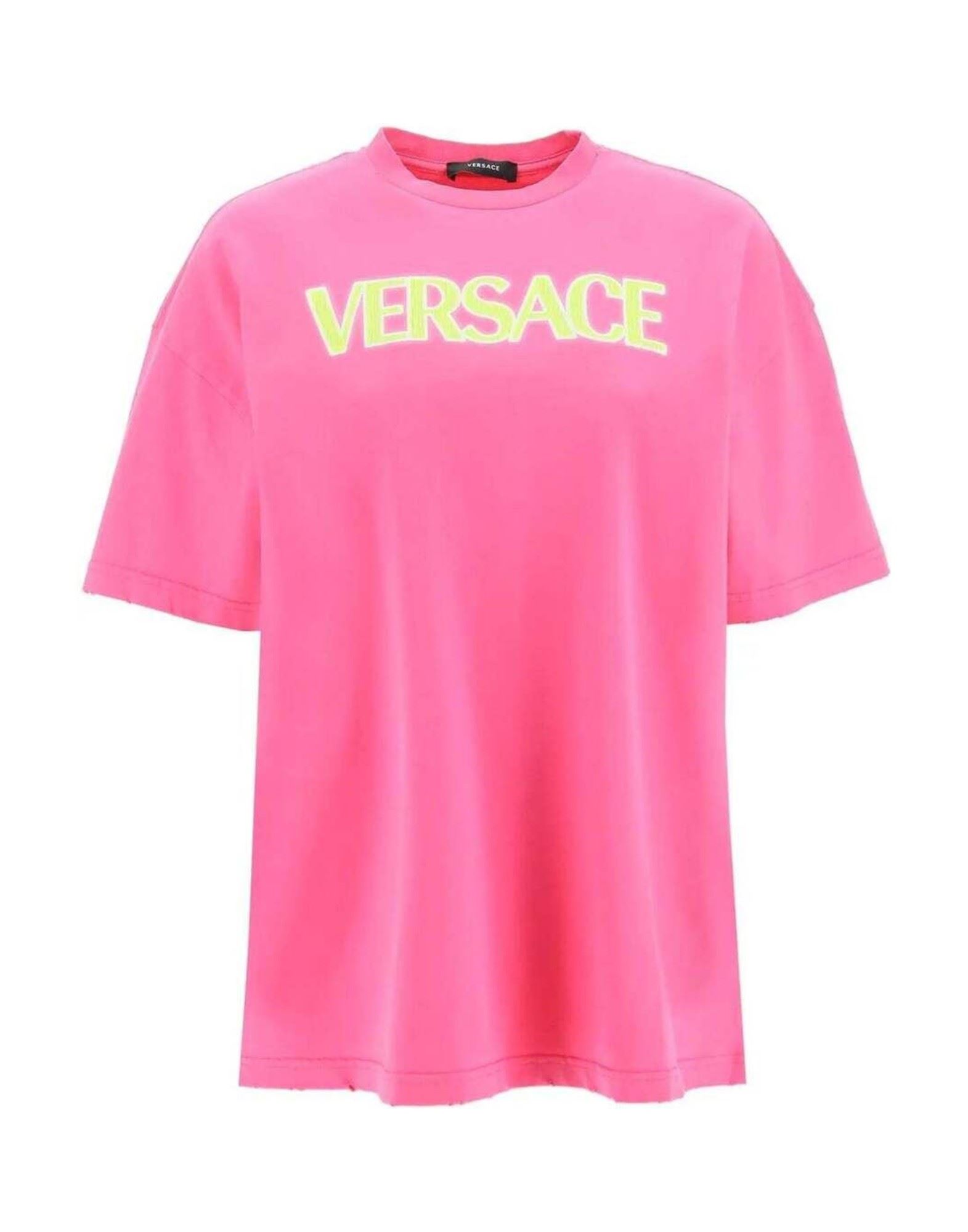 VERSACE T-shirts Damen Rosa von VERSACE