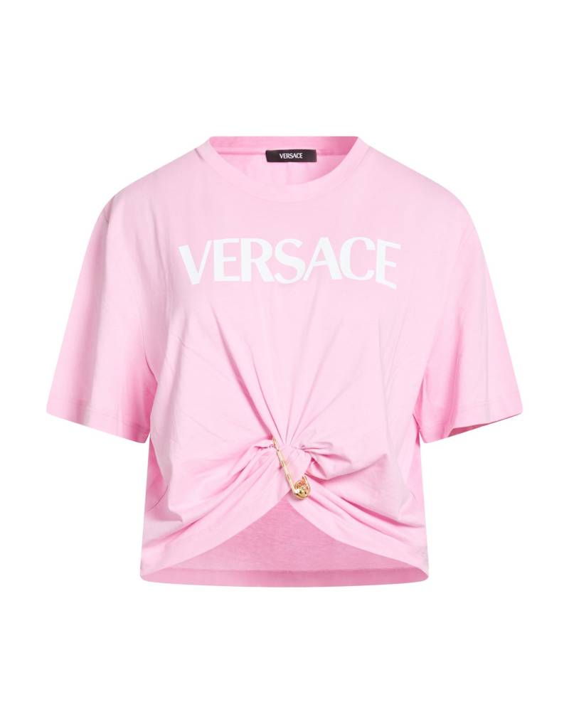 VERSACE T-shirts Damen Rosa von VERSACE
