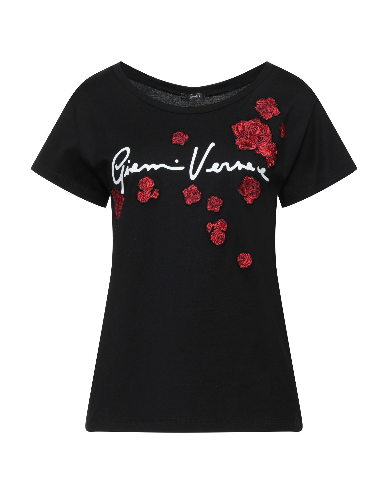 VERSACE T-shirts Damen Schwarz von VERSACE