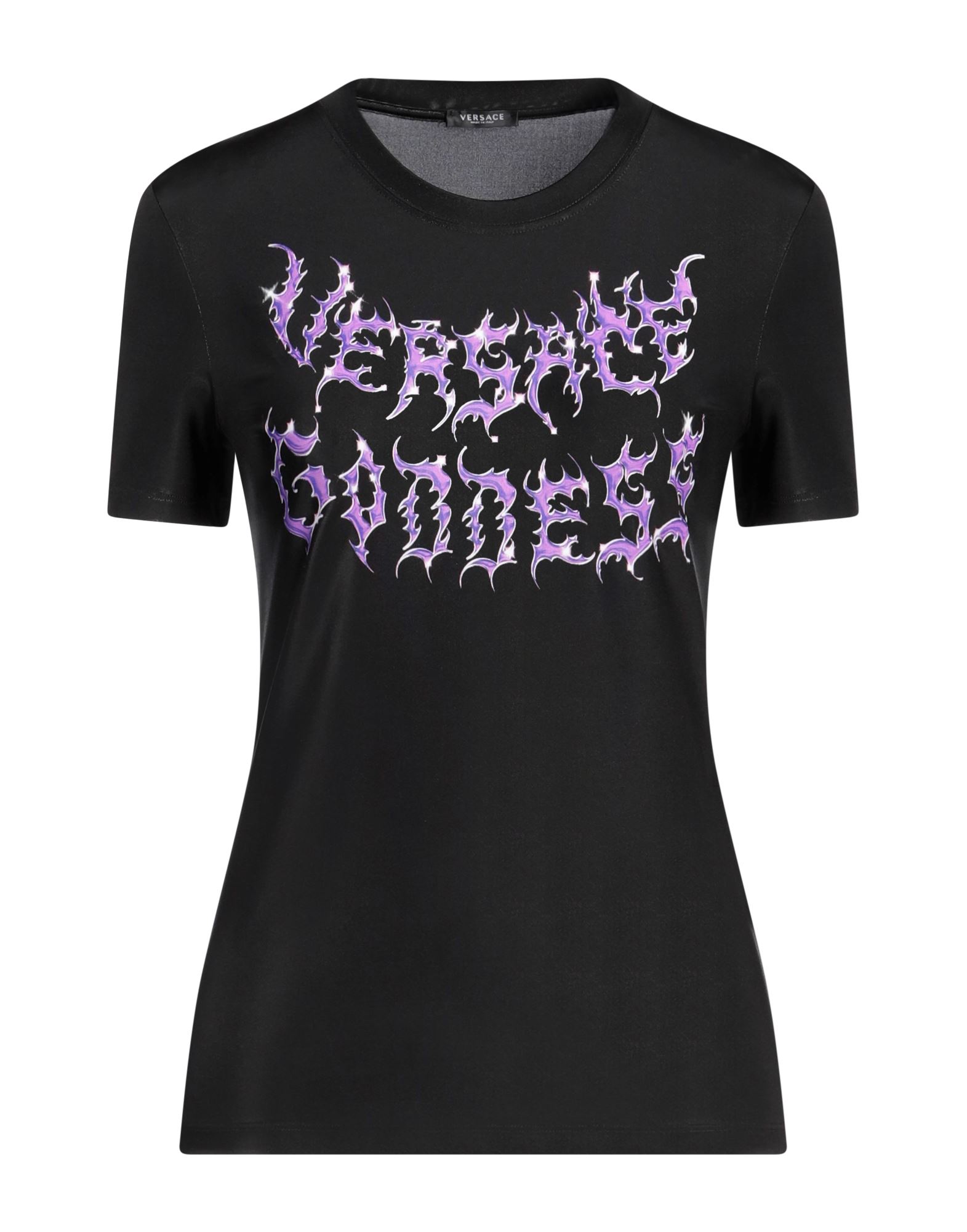 VERSACE T-shirts Damen Schwarz von VERSACE