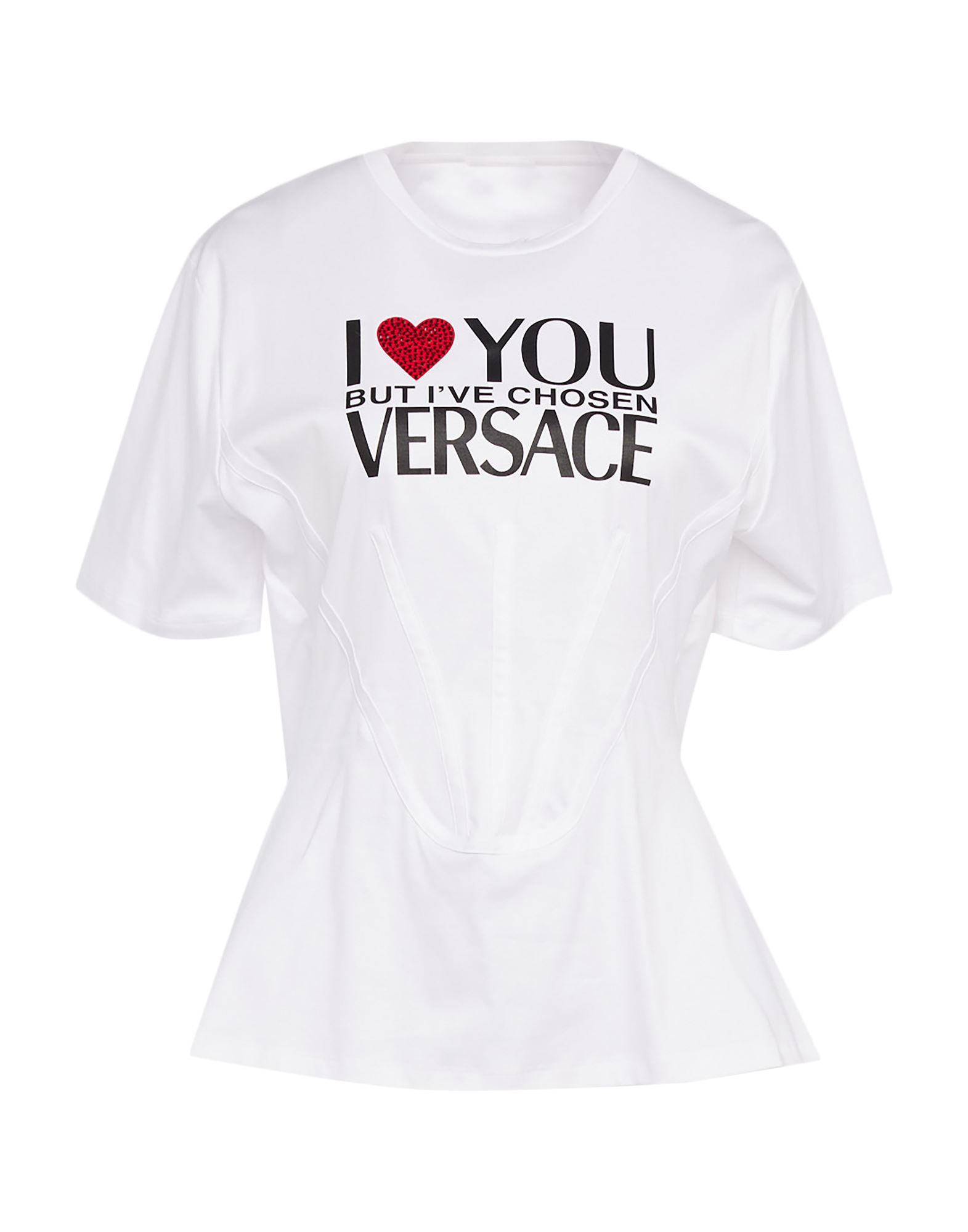VERSACE T-shirts Damen Weiß von VERSACE