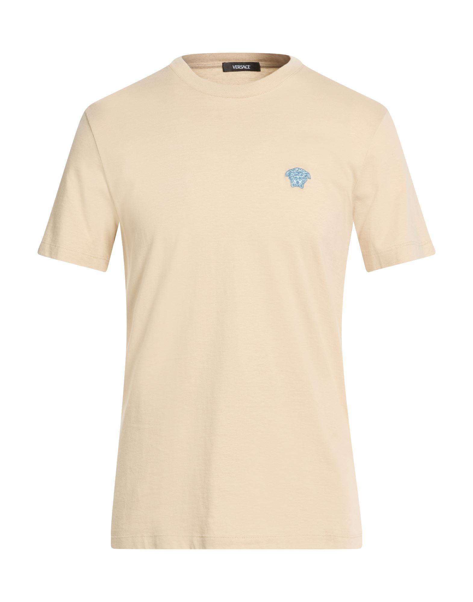 VERSACE T-shirts Herren Beige von VERSACE