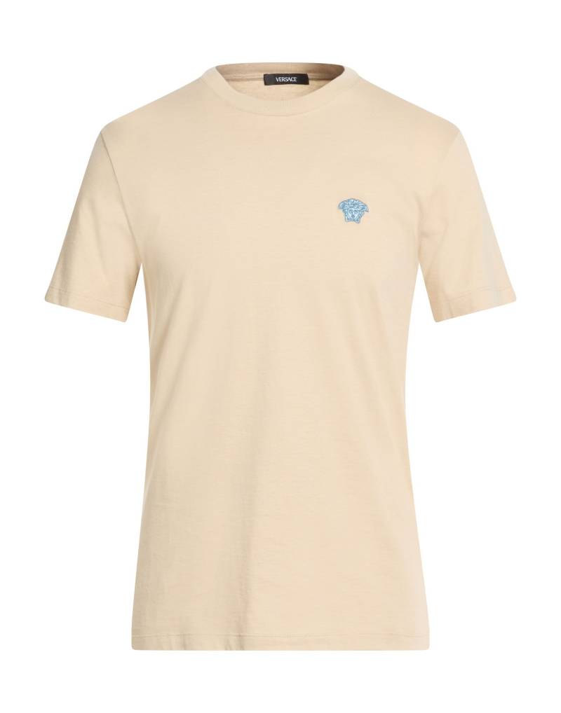 VERSACE T-shirts Herren Beige von VERSACE