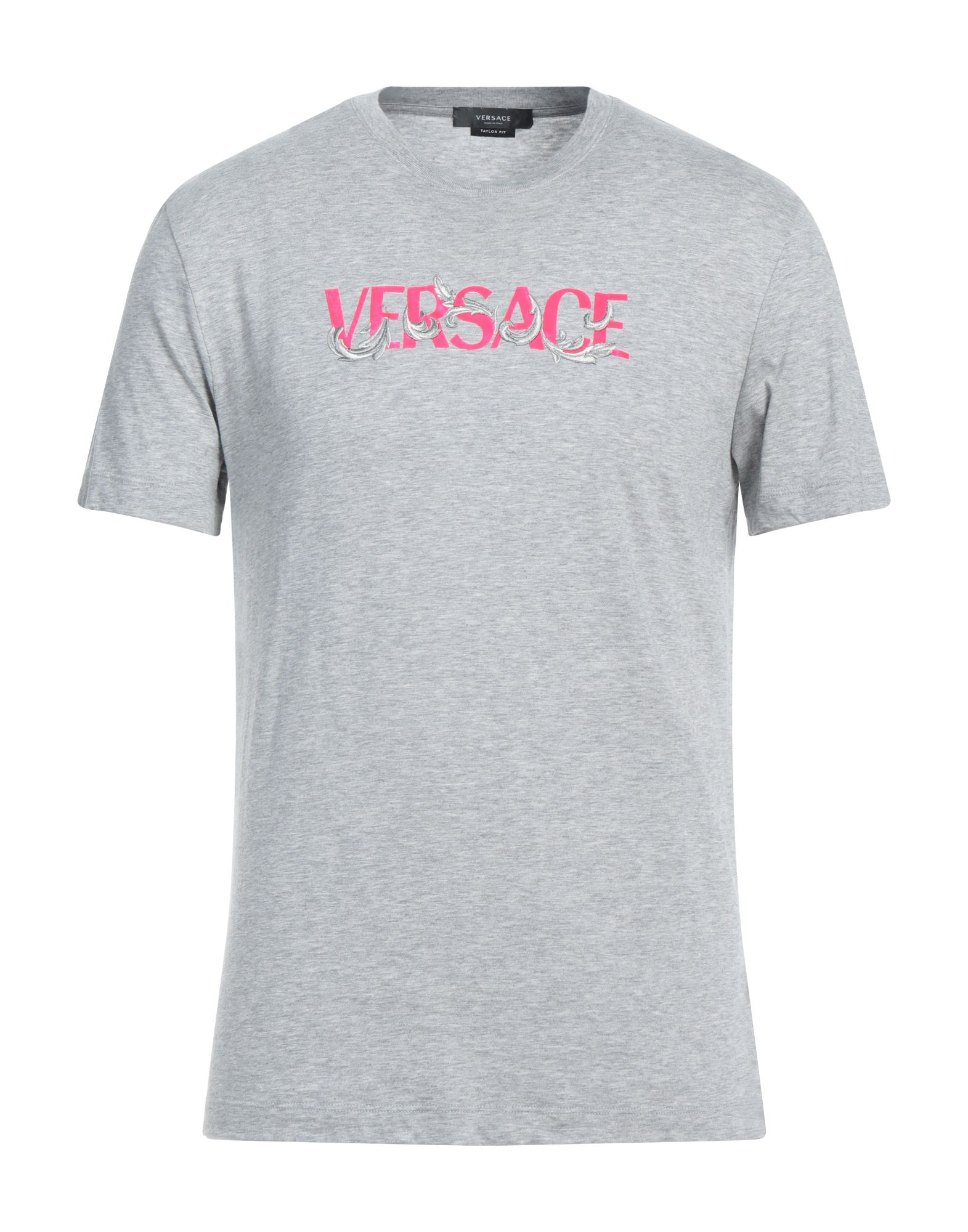 VERSACE T-shirts Herren Grau von VERSACE