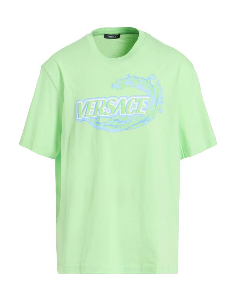 VERSACE T-shirts Herren Limettengrün von VERSACE
