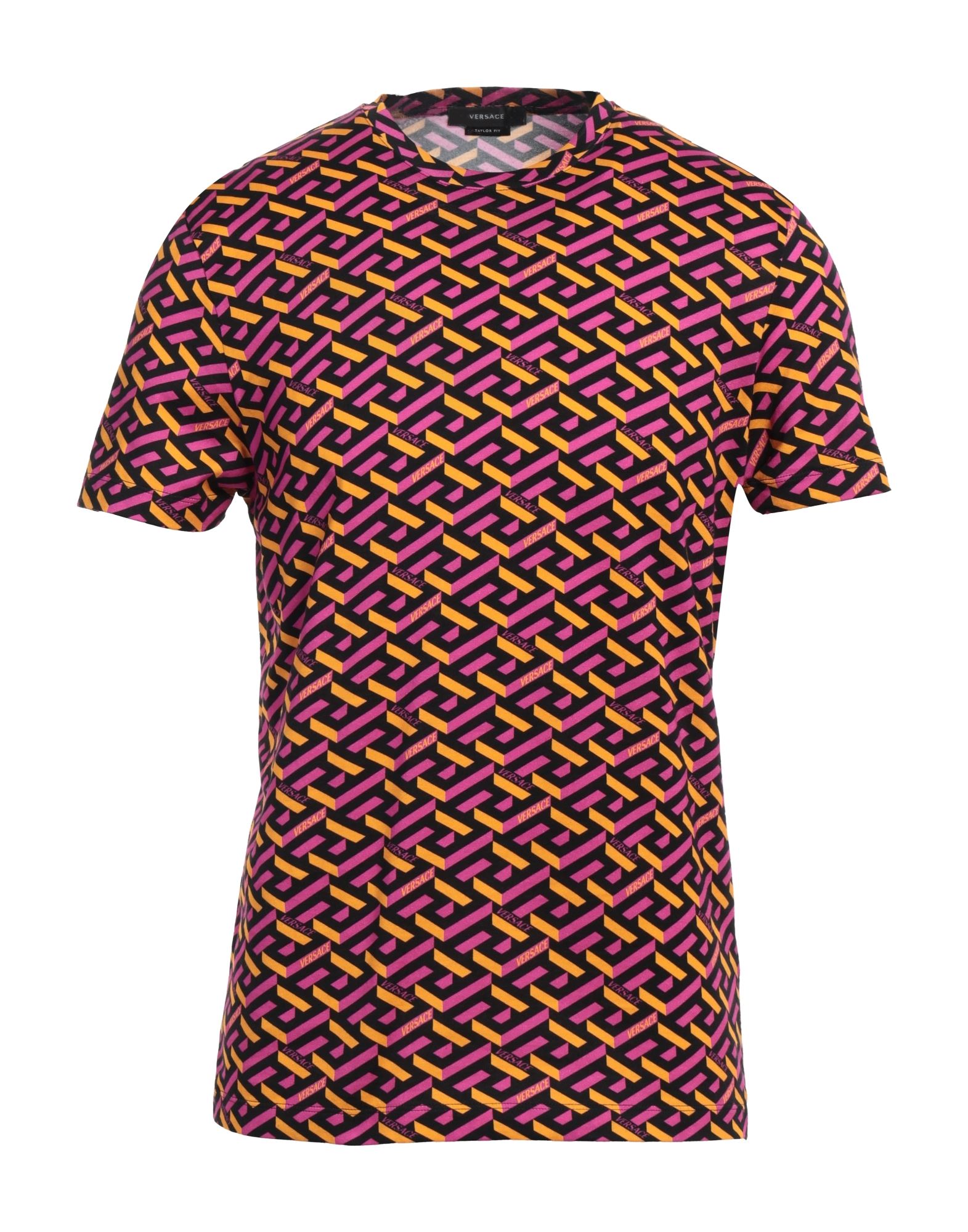 VERSACE T-shirts Herren Magenta von VERSACE