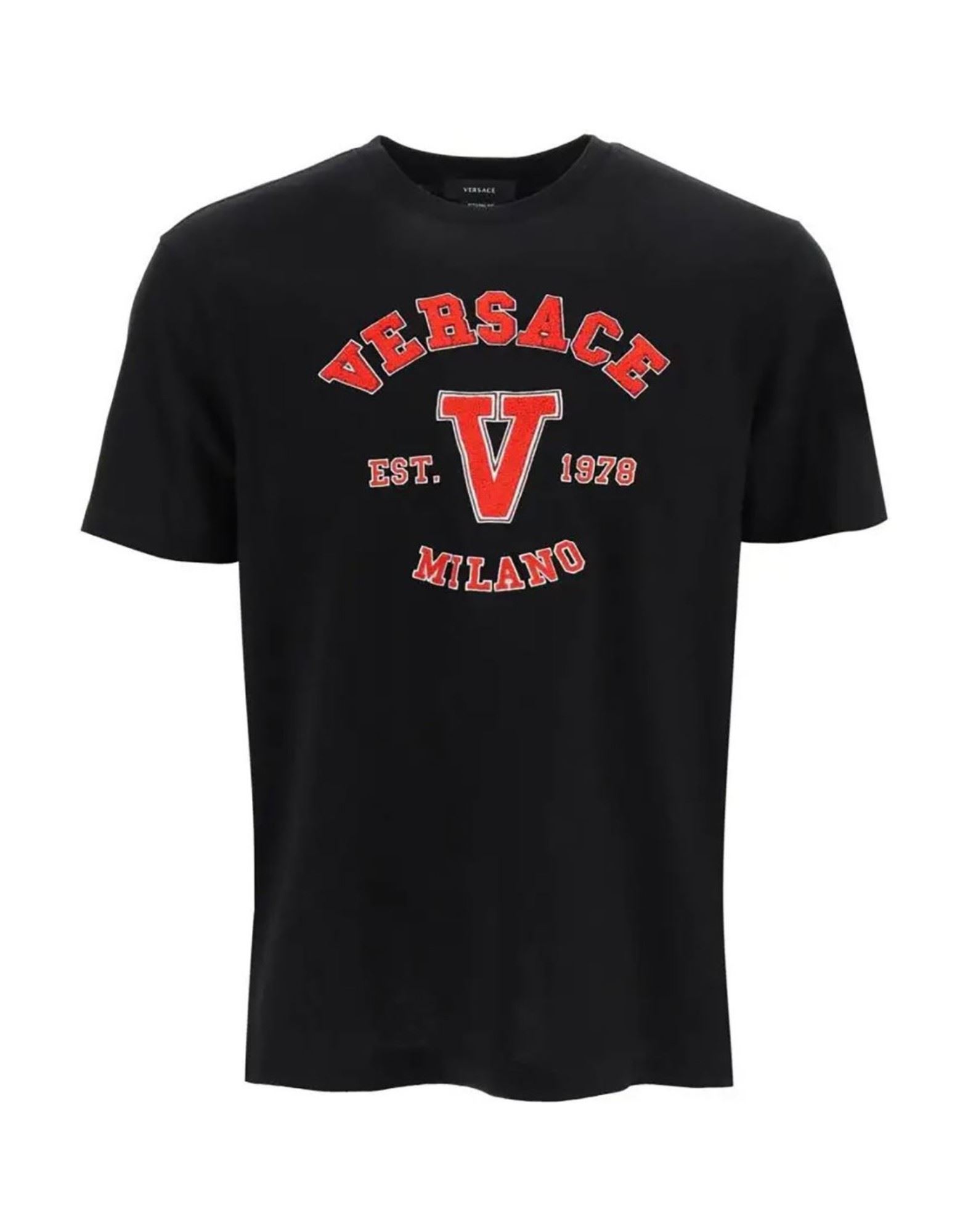 VERSACE T-shirts Herren Schwarz von VERSACE