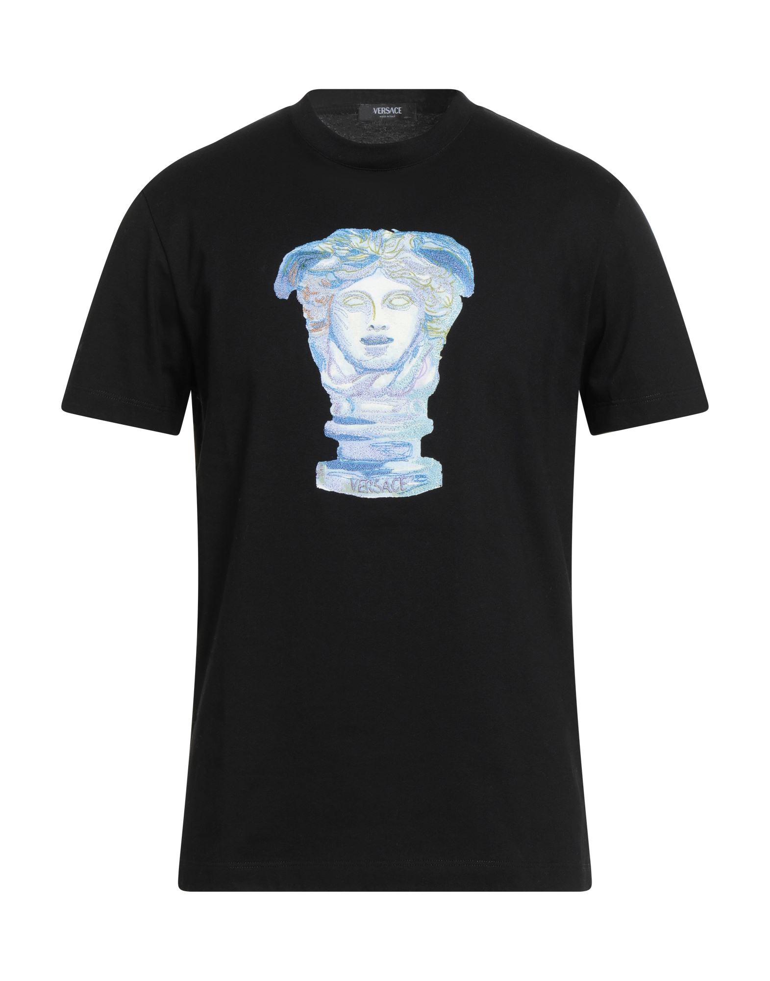 VERSACE T-shirts Herren Schwarz von VERSACE