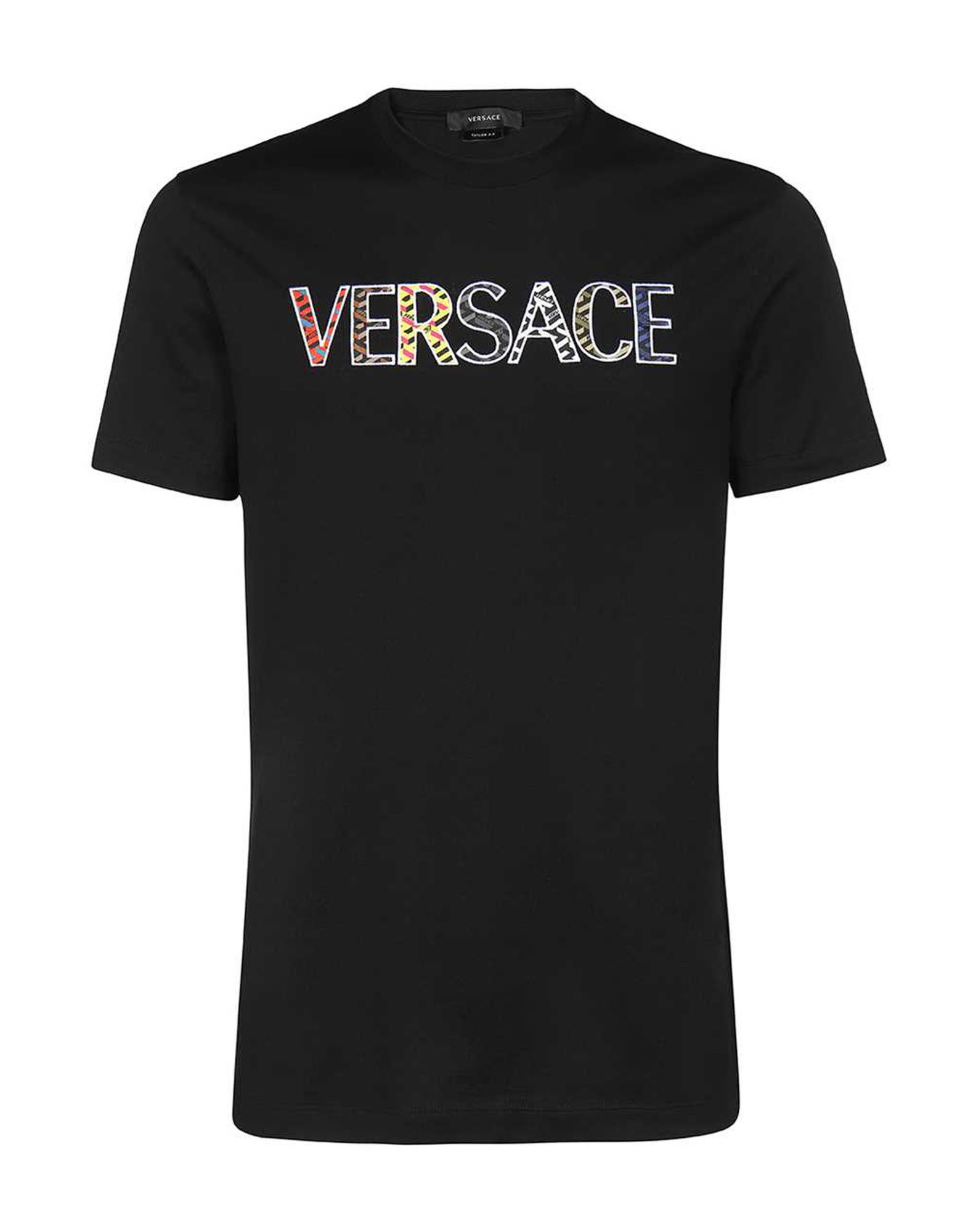 VERSACE T-shirts Herren Schwarz von VERSACE