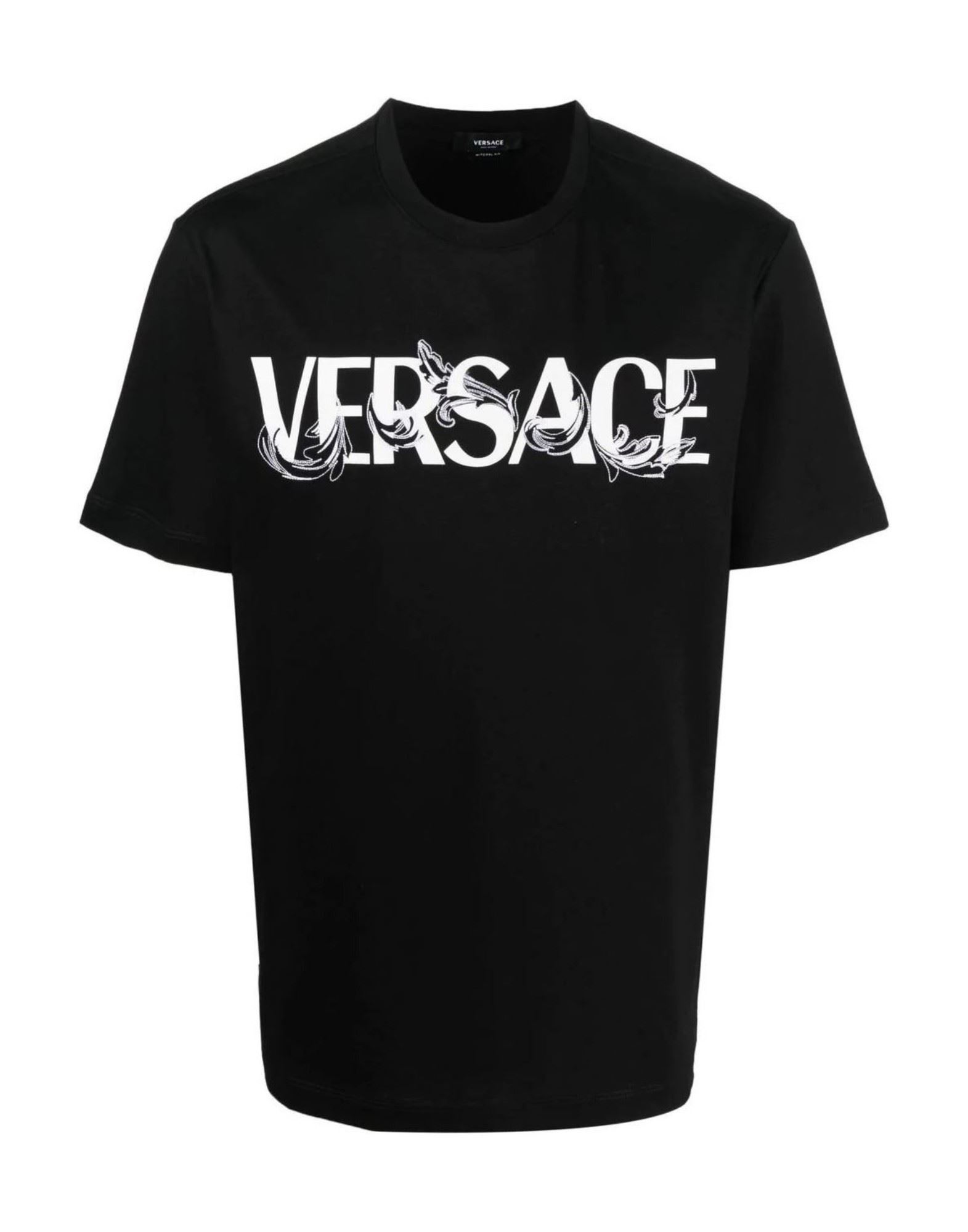 VERSACE T-shirts Herren Schwarz von VERSACE