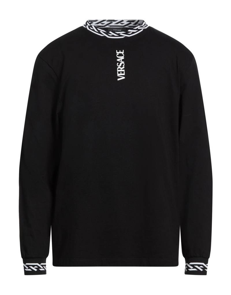VERSACE T-shirts Herren Schwarz von VERSACE
