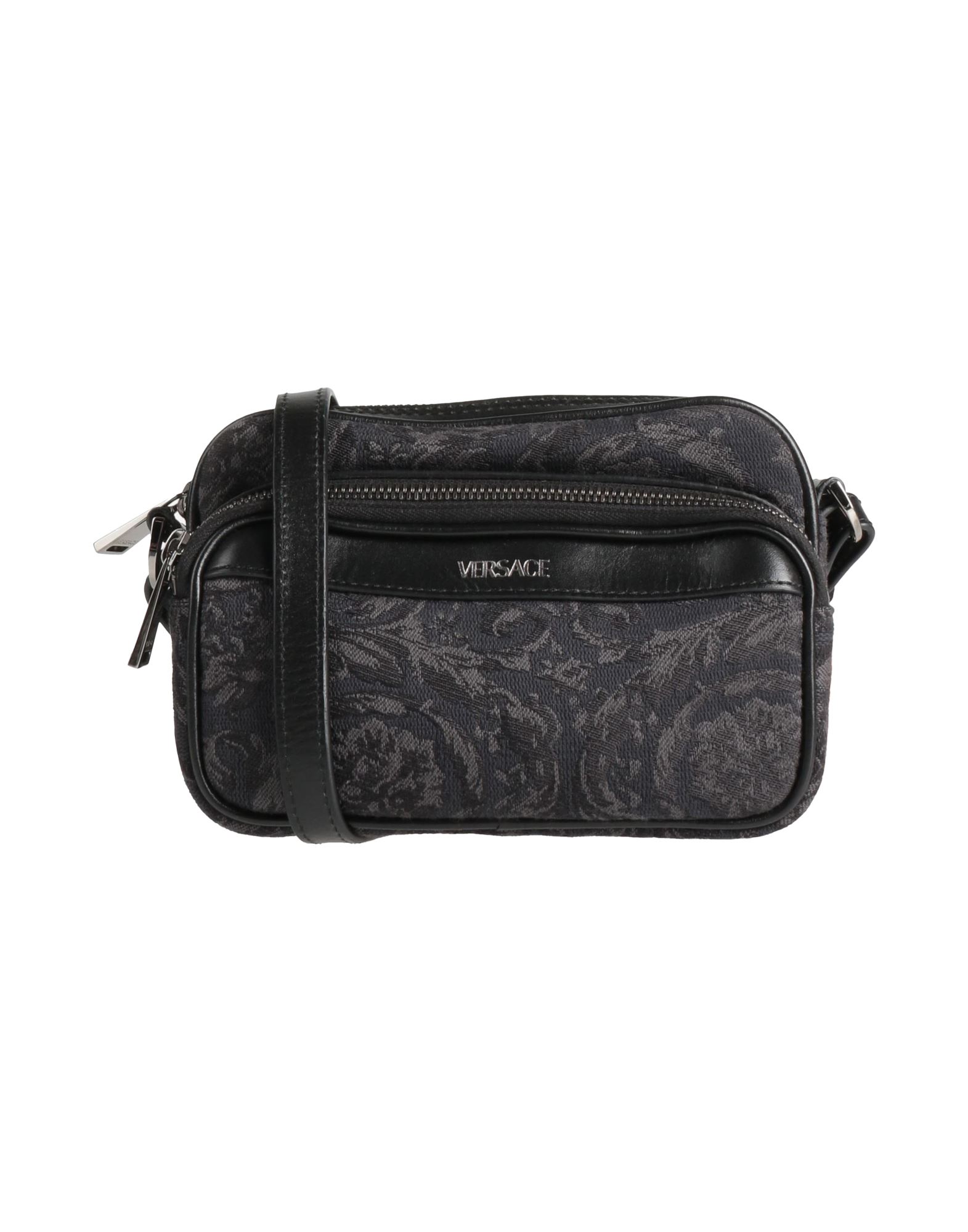 VERSACE Umhängetasche Damen Braungrau VERSACE Umhängetasche Damen Braungrau von VERSACE