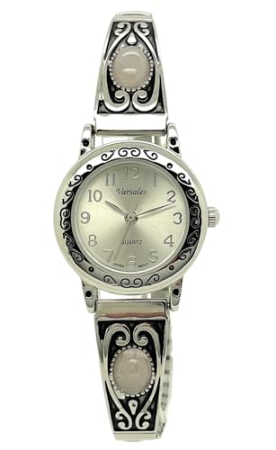 Varsales Damen Western Stones Stretch Elastisches Band Fashion Uhr, Koralle, Western Varsales Damen Western Stones Stretch Elastisches Band Fashion Uhr, Koralle, Western von VERSALES