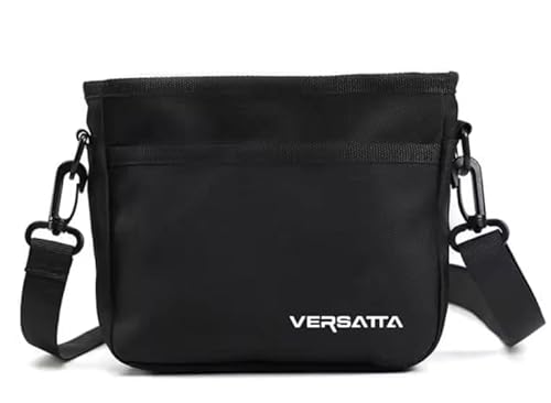 VERSATTA Minimalistische Umhängetasche für Damen mit RFID-Blockierung, wasserabweisend, Unisex-Reisetasche mit verstellbarem Riemen, kleine Kuriertasche, leichte Umhängetasche, kleine von VERSATTA