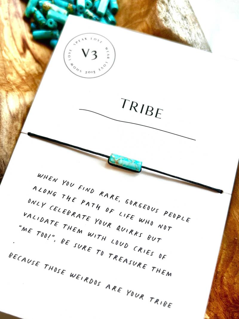 Durchdachte Stammes-Freundschafts-Geschenke | Blau Jaspis Sterling Silber Verstellbar Armband Lustige Geschenke Für Sie von VERSETHREE