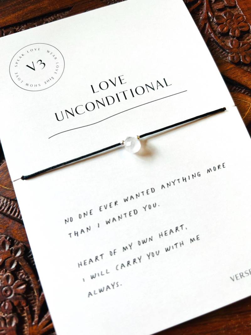 Fehlgeburt Kind Verlust Geschenke Rosenquarz Sterling Silber Verstellbar Armband von VERSETHREE