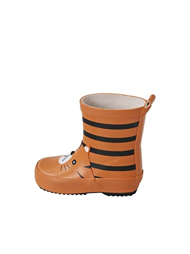 Vertbaudet Jungen Baby Gummistiefel orange 26 von Vertbaudet