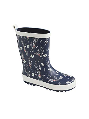 Vertbaudet Mädchen Gummistiefel marine 32 von Vertbaudet