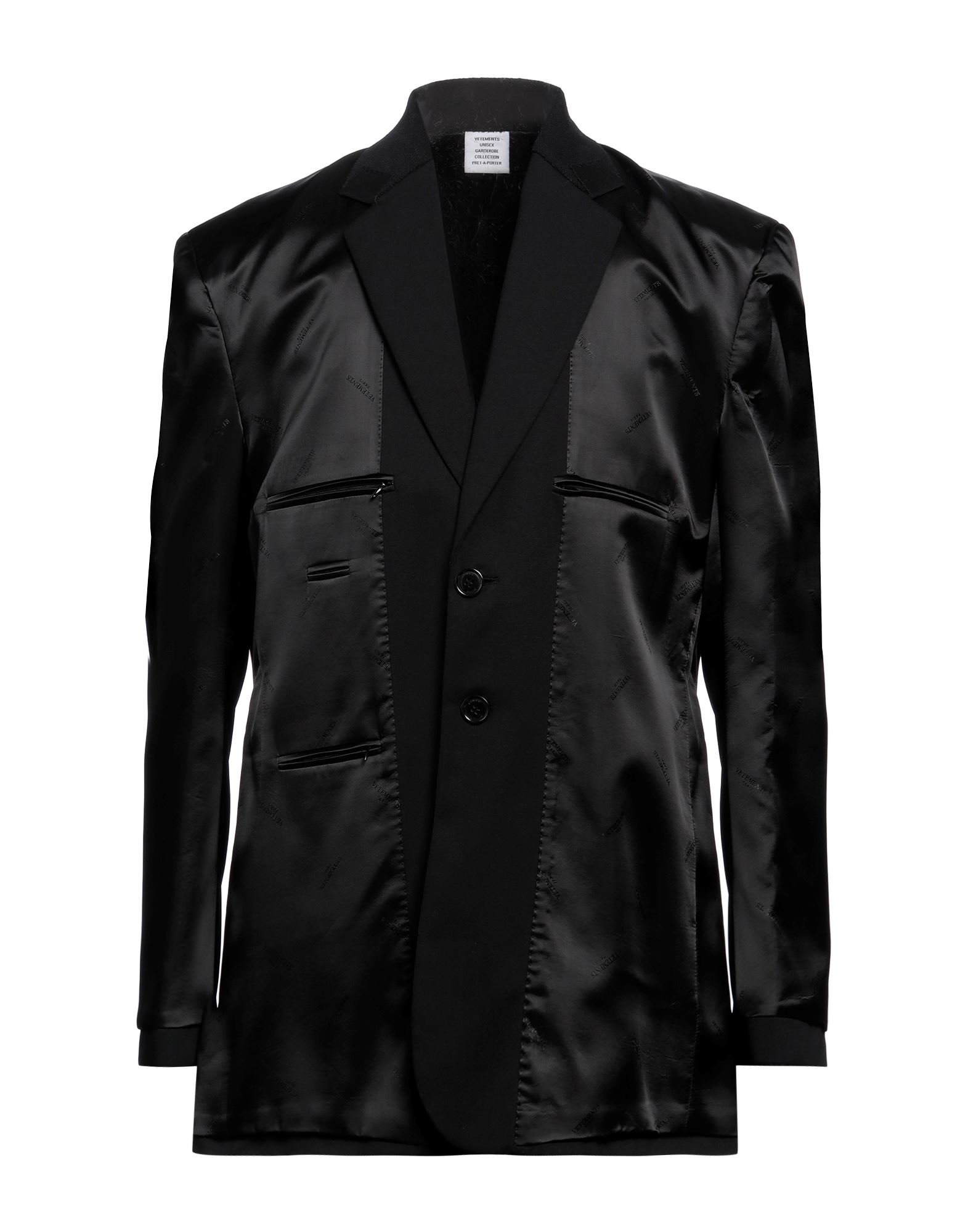 VETEMENTS Blazer Herren Schwarz von VETEMENTS