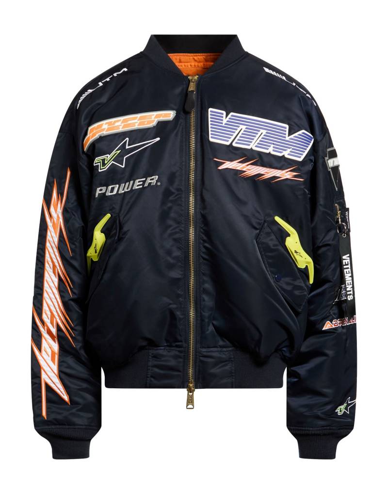 VETEMENTS Jacke & Anorak Herren Nachtblau von VETEMENTS